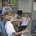 GSMS Students Control the Green Bank Telescope with Dr. Ron Madelena at the GSMS